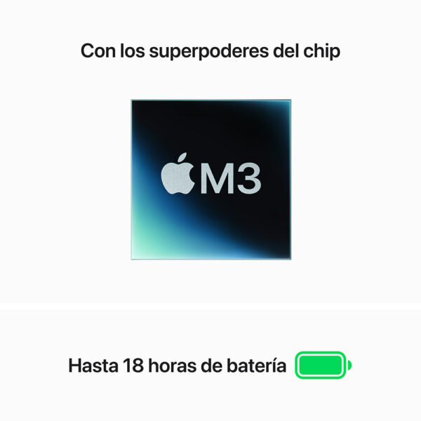 MacBook Air 15" Chip M3 8GB 512GB Blanco estrella