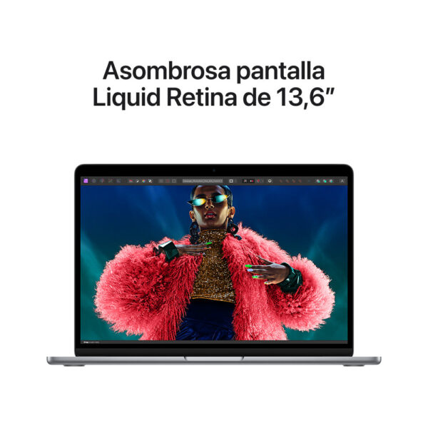 MacBook Air 13" Chip M3 16GB 256GB 30W Gris espacial
