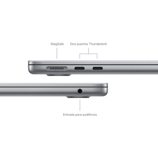 MacBook Air 13" Chip M3 16GB 256GB 30W Gris espacial