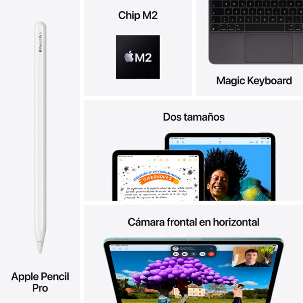 iPad Air 11" Chip M2 1TB Azul