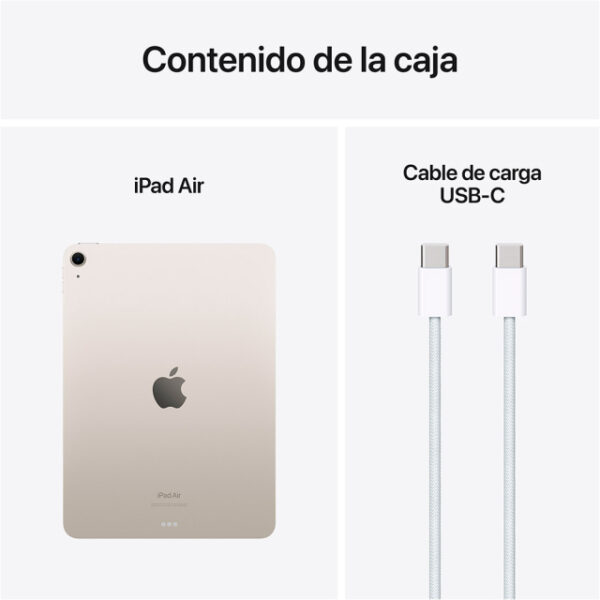 iPad Air 11" Chip M2 512GB Blanco estrella