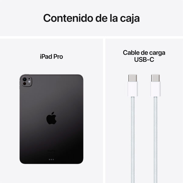 iPad Pro 11" Chip M4 512GB Negro espacial