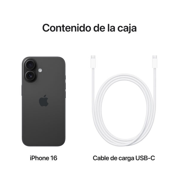 iPhone 16 Plus 128GB Negro