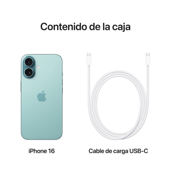 iPhone 16 256GB Verde azulado