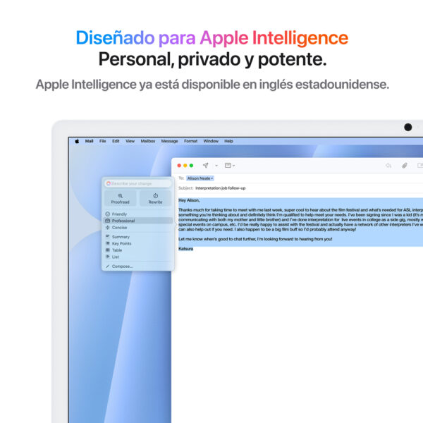 iMac 24" Chip M4 16GB 256GB GPU 8 N Azul