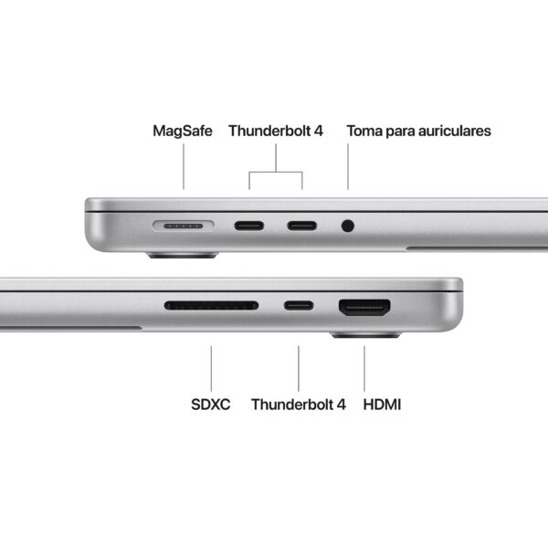 MacBook Pro 14" Chip M5 16GB 512GB Plata