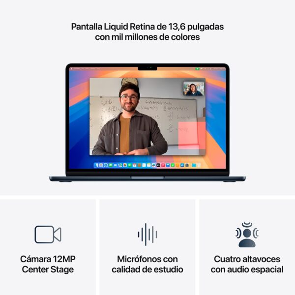MacBook Air 13" Chip M4 16GB 512GB Azul cielo