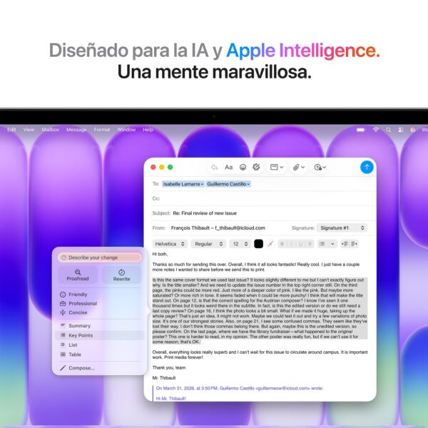MacBook Neo 512GB Magic Keyboard con Touch ID Rosa nube