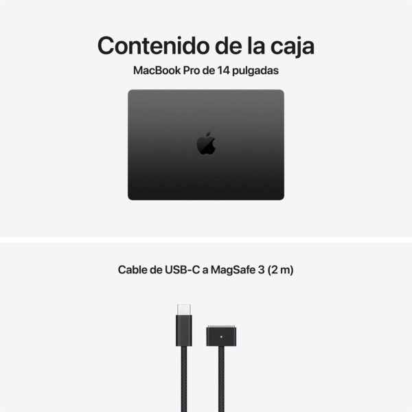 MacBook Pro 14 M5 Pro 24GB 2TB Negro espacial