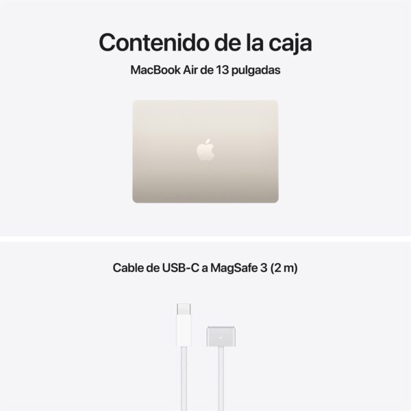 MacBook Air 13 M5 16GB 512GB Blanco estrella