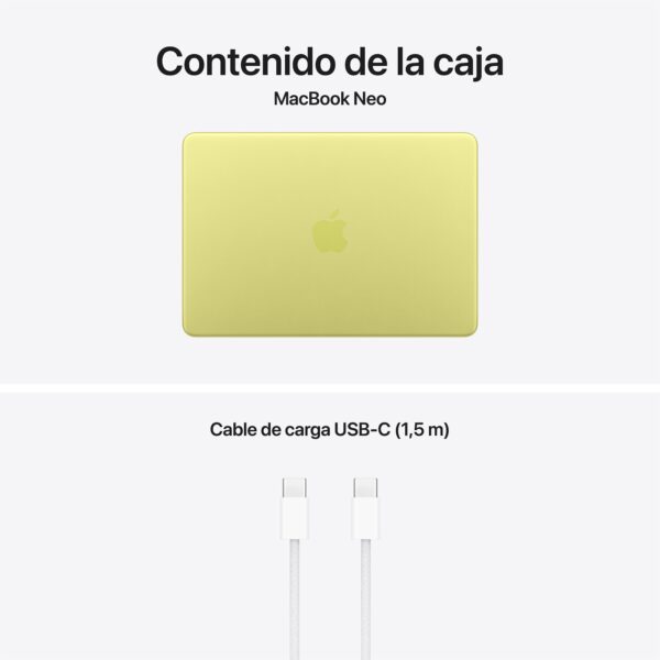 MacBook Neo 256GB Magic Keyboard Cítrico