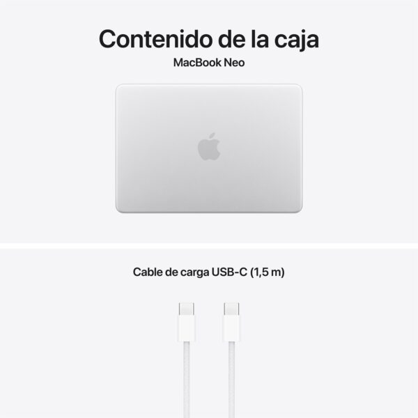 MacBook Neo 256GB Magic Keyboard Plata